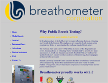 Tablet Screenshot of breathometer.com.au